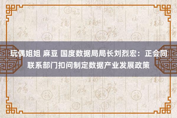 玩偶姐姐 麻豆 国度数据局局长刘烈宏：正会同联系部门扣问制定数据产业发展政策